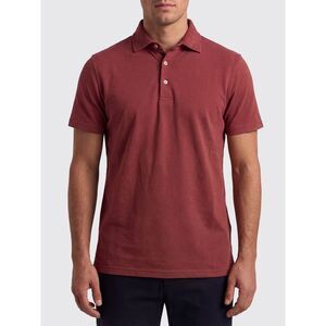 Fedeli Polo Shirt Men Cherry